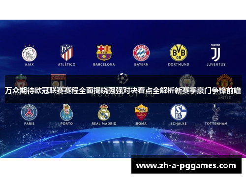 万众期待欧冠联赛赛程全面揭晓强强对决看点全解析新赛季豪门争锋前瞻